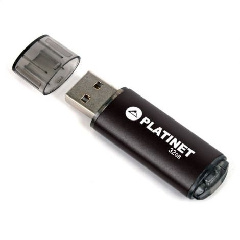Pendrive Platinet USB 2.0 X-Depo 32GB, Czarny